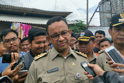 Bantah Jokowi soal Banjir Jakarta karena Sampah, Anies: Apa Ada Sampah?