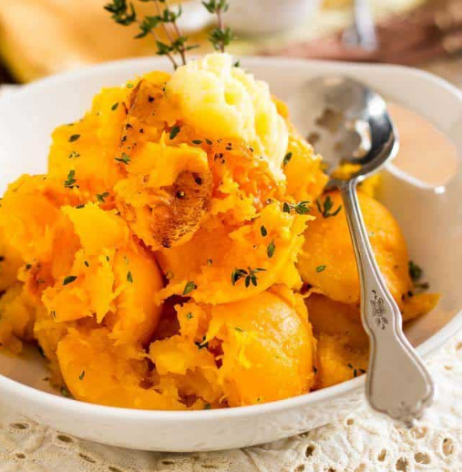 OVEN ROASTED BUTTERNUT SQUASH #roasted #healthy