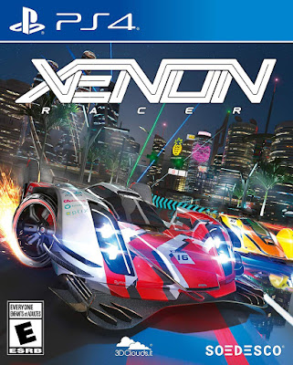 Xenon Racer Game Cover Ps4