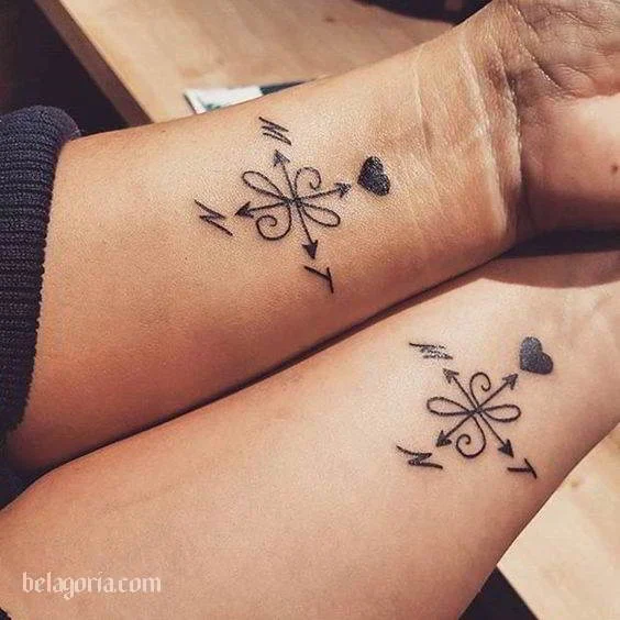 Un tatuaje de amistad eterna