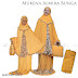 MUKENA COUPLE ALMIRA BUNGA SPANDEK SUTRA KUNING