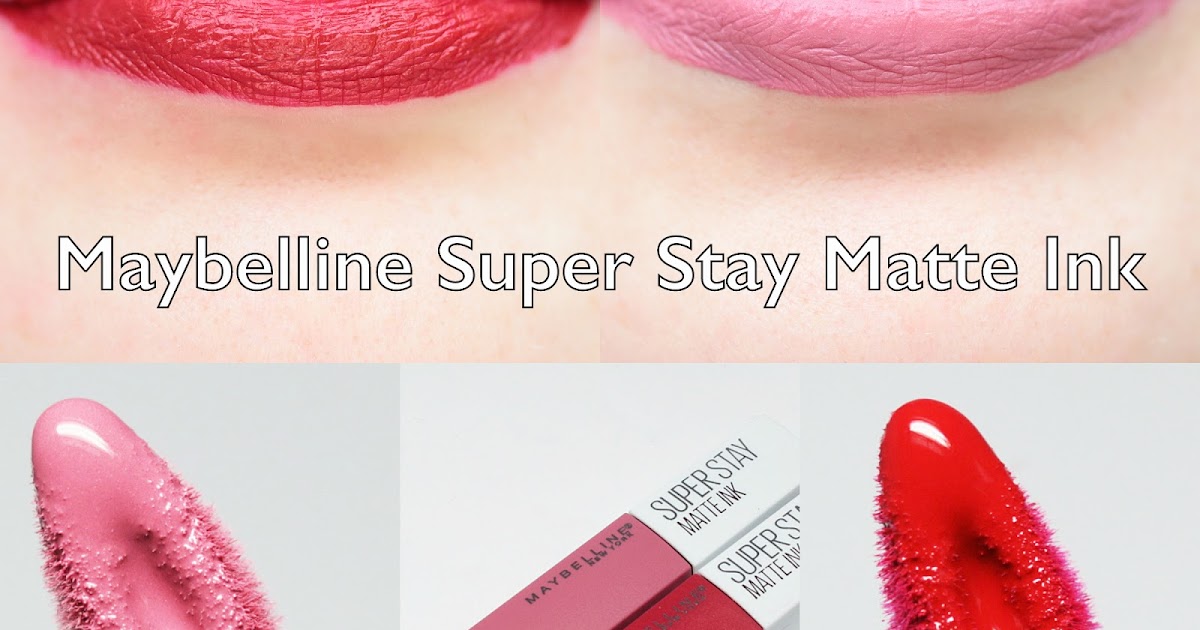 Best Long-Wearing Lipstick for Summer | Maybelline SuperStay Matte Ink in  Heroine - Review | Classically Contemporary