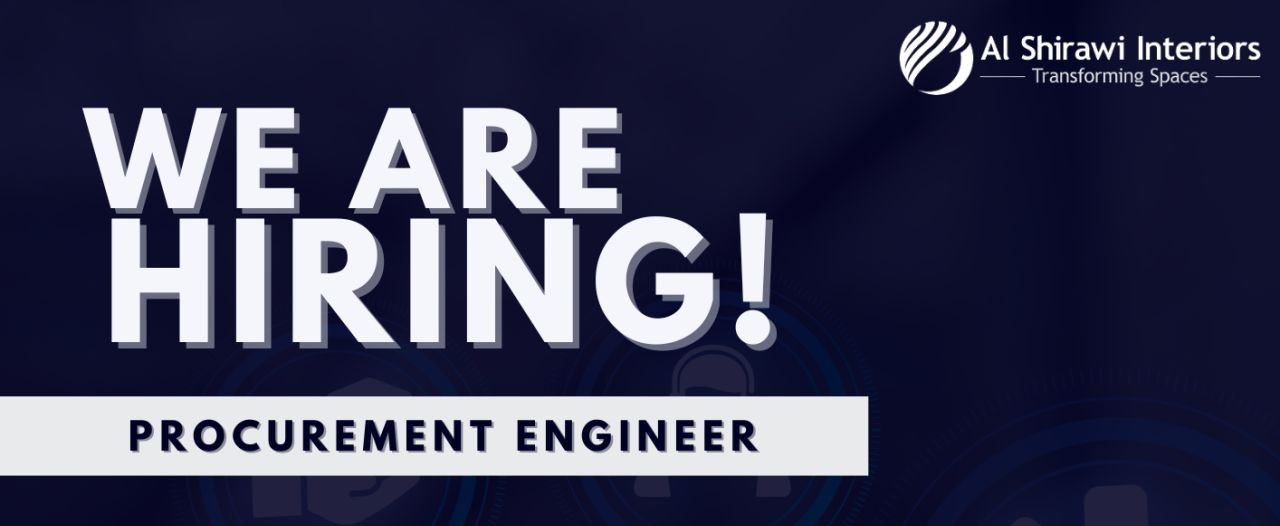 Hiring: Procurement Engineer | AI Shirawi Group of Companies | Latest Jobs in Dubai 2024