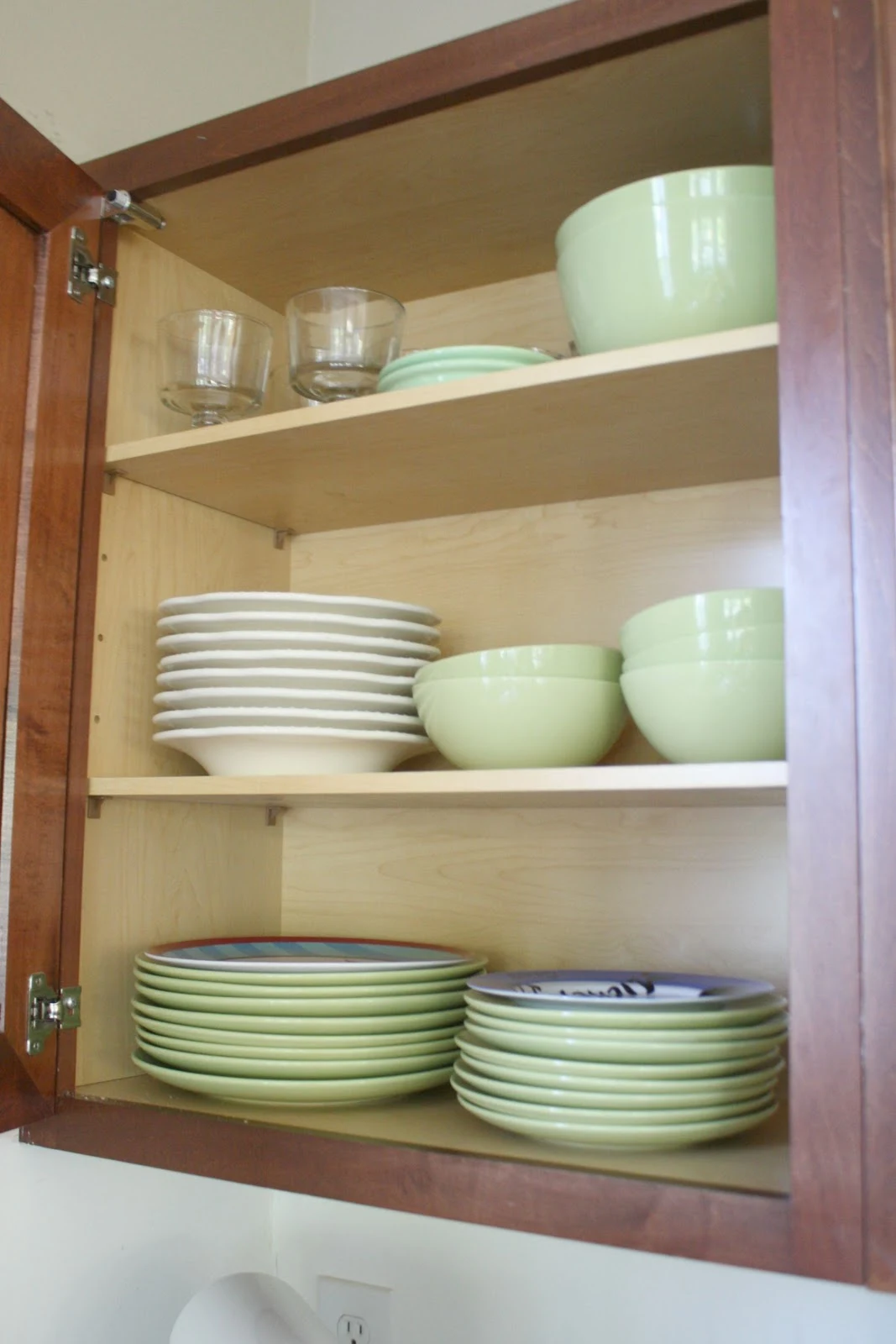 green ikea dishes