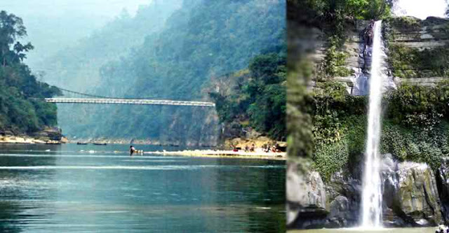 সুদৃশ্য পাহাড় চুড়া, স্বচ্ছ জলরশি আর নানান রঙের নুড়ি পাথরের এক অপূর্ব সমন্বয় সিলেটের জাফলং।