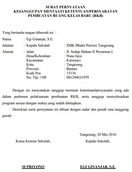 Surat%2BKesanggupan