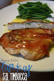 Turkey Saltimbocca is a perfect aphrodisiac dinner from www.anyonita-nibbles.com
