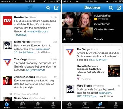 Twitter apple itunes app