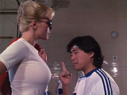 sexbomb Leslie Easterbrook in Police Academy