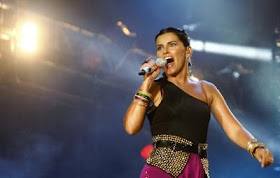 singer Nelly Furtado performs