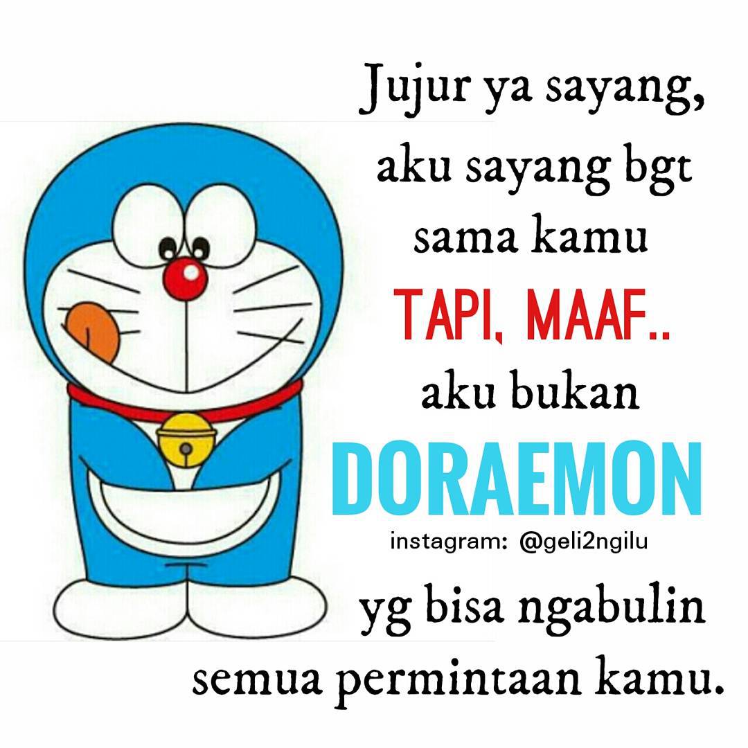 Gambar Doraemon Sedih Dan Kata Kata Cikimmcom