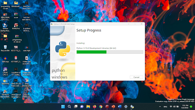python install in windows 11