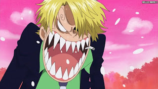 ワンピースアニメ 510話 サンジ Vinsmoke Sanji CV.平田広明 | ONE PIECE Episode 510