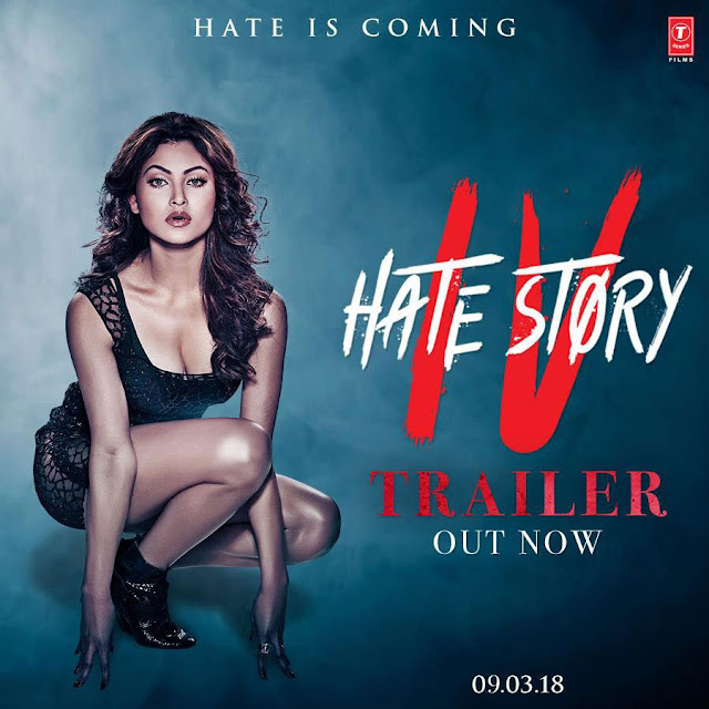 Urvashi Rautela in Hate Story 4 Poster