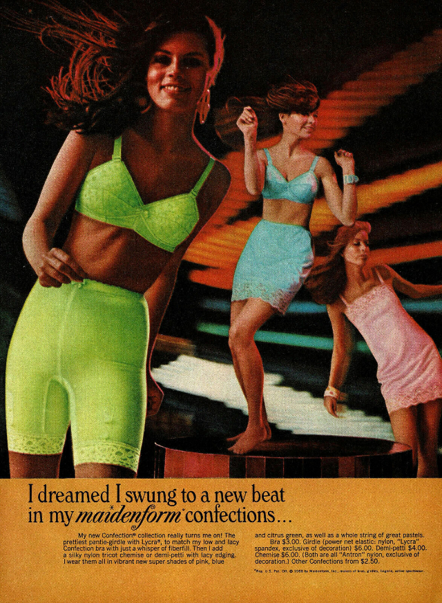 I Dreamed” Maidenform Bra Ad Campaign From the Mid-20th Century ~  Vintage Everyday