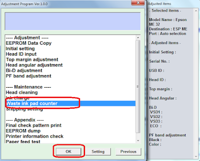 Cara Reset Printer Epson 