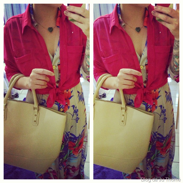 look vestido longo floral com camisa pink e maxi bolsa (2) look vestido longo floral com camisa pink e maxi bolsa (2)
