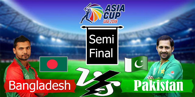 semi final Pak Vs Ban live streaming 