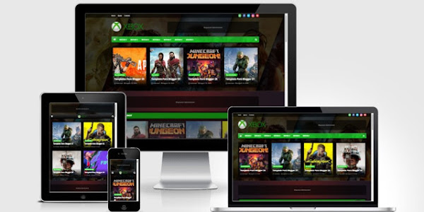 Xbox - Blogger Template Free Download for Blogspot Website