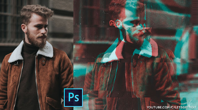 How to Quickly Create an Awesome Glitch Photo Template in Photoshop