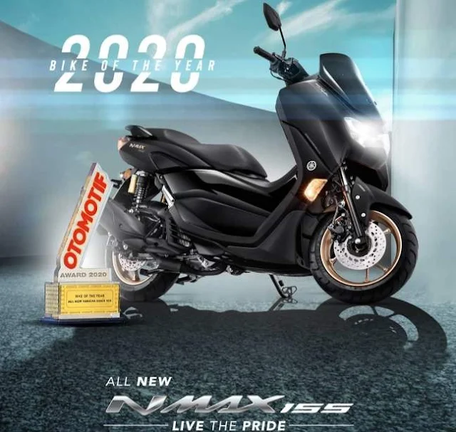 New Nmax Raih prestasi Bike Of The Year Otomotif Award 2020