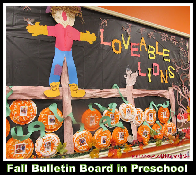 photo of: Fall Preschool Bulletin Board in Preschool via RainbowsWithinReach