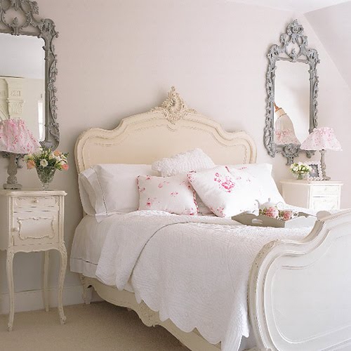 French Shabby Chic Bedroom Decorating Ideas