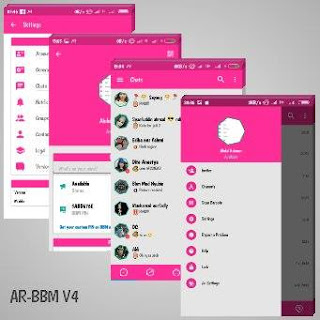 AR-BBM Mod V4 Base v3.2.0.6 APK For Android (Change Background)