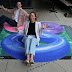 Interactive 3D Sidewalk Chalk Art in Downtown Austin Celebrates Leia Inc. Lume Pad 2 3D AI Tablet