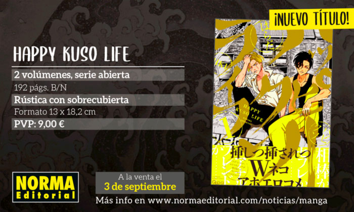 Happy Kuso Life manga BL - Harada - Norma Editorial