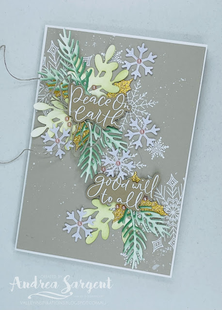 Flurry of joyful snowflakes are a brilliant way to send Christmas wishes.