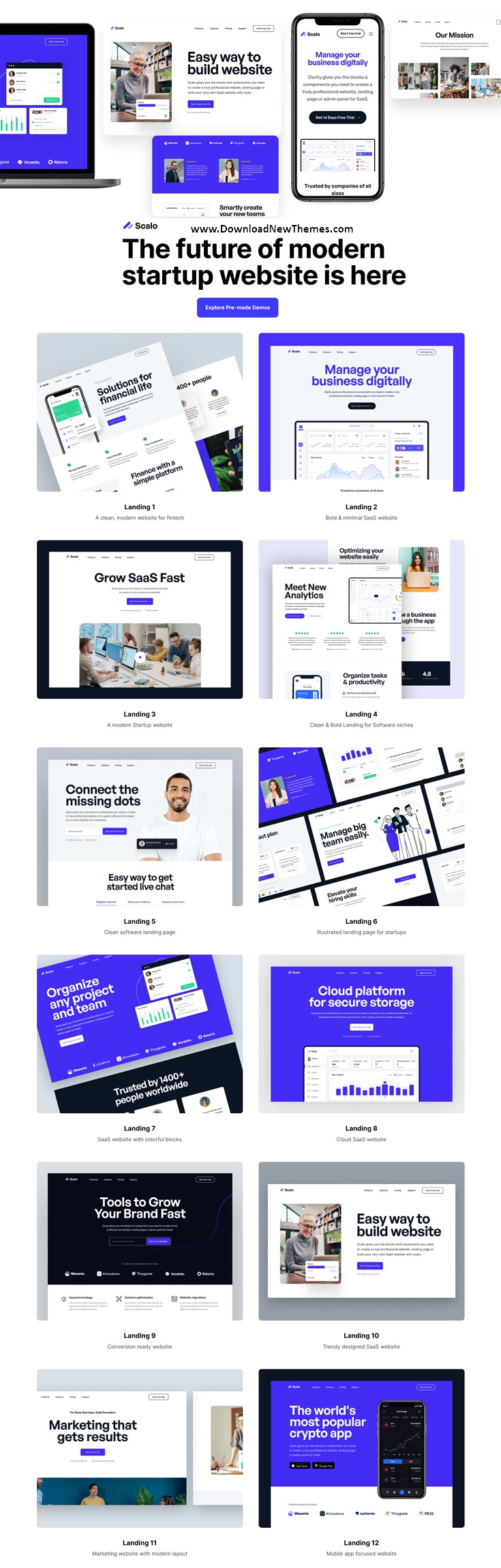 Scalo - Startup & SaaS WordPress Theme Review