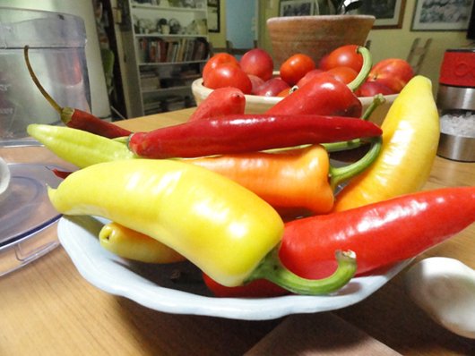 Homemade chilli jam