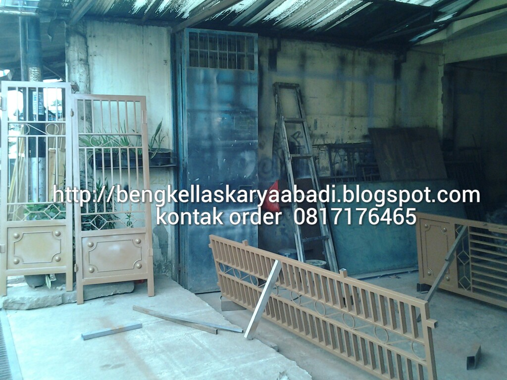 BENGKEL LAS KARYA ABADI PAGAR  RUMAH  MINIMALIS  