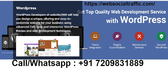 website2999 will help you design a unique, alluring and easy-to-customize website for your business using advanced CMS