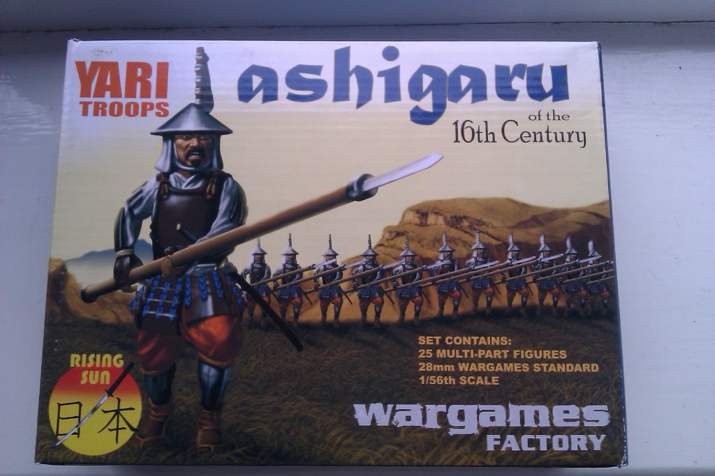Wargames Wasteland Unboxing Wargames Factory Ashigaru Yari Troops Spearmen