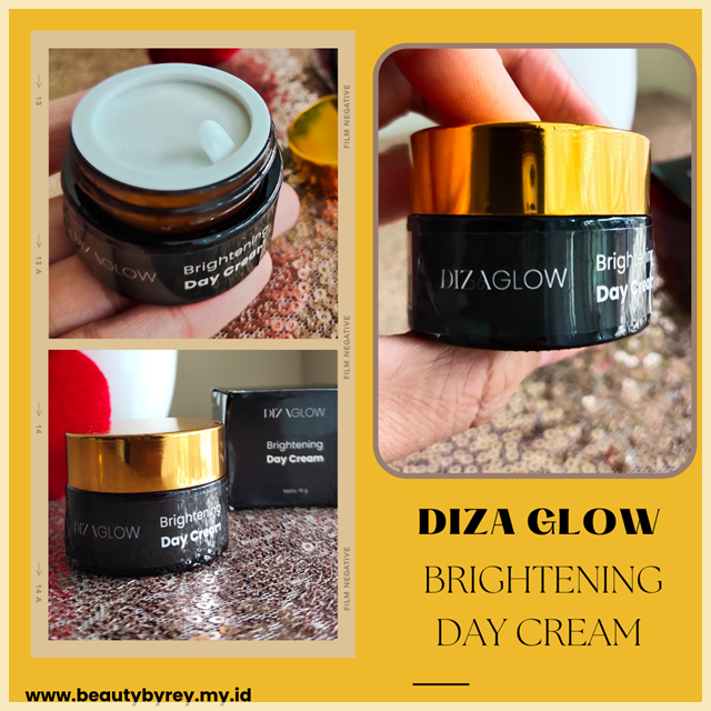 kemasan diza glow brightening day cream