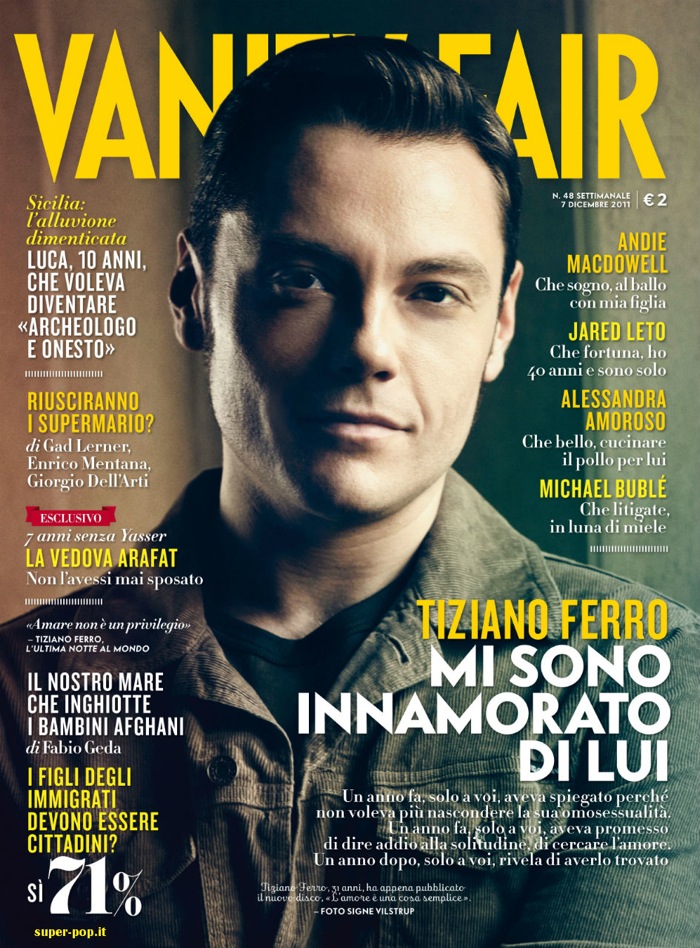 Tiziano Ferro Vanity Fair 07 12 2011