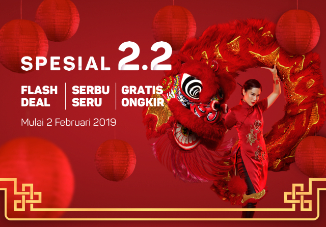 #Bukalapak - #Promo Spesial 2.2 Flash Deal Serbu Seru & Gratis Ongkir Februari 2019