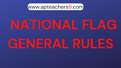 NATIONAL FLAG GENERAL RULES