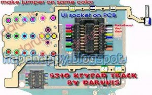 5130 Keypad Ic jumpers, 5130 Keypad Problem, 5130 Keypad Ways, 5310, Keypad Problem, Keypad Ways, NOKIA