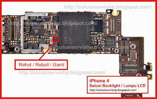 Solusi Backlight - Lampu LCD iPhone 4 
