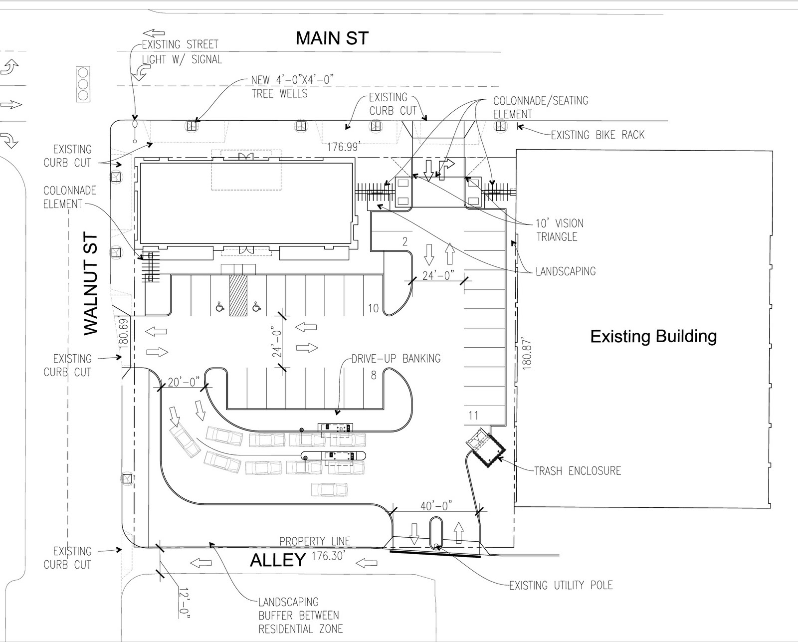 building plans wood bank