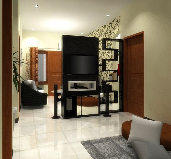 EASY LIVING INDONESIA DESAIN LIVING ROOM IBU SITI SIDOARJO