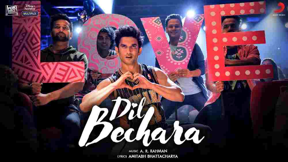 Dil Bechara Title Track Lyrics English Translation