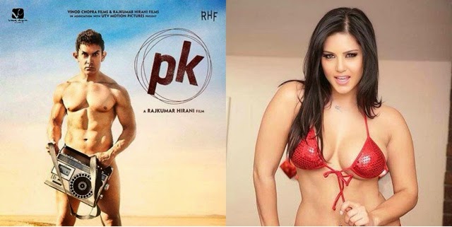 Top 10 Aamir Khan funny meme went viral from Movie PK (Peekay 2014) !!!  Whatsapp bollywood funny pic !!! Aamir now competing with Sunny Leone and Poonam Panday !!