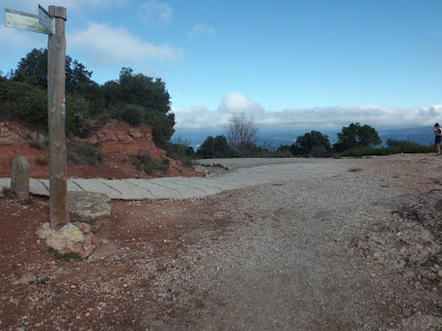 La Bisbal del Penedès a Montserrat; Pla dels Soldats al Camí Vell de Collbató a Montserrat