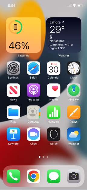 انتقل إلى الإعدادات على جهاز iPhone الخاص بك