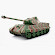 SALE 1/16 Scale Radio Remote Control German Porsche Turret KingTiger Tank Air Soft RC Battle Tank Smoke & Sound