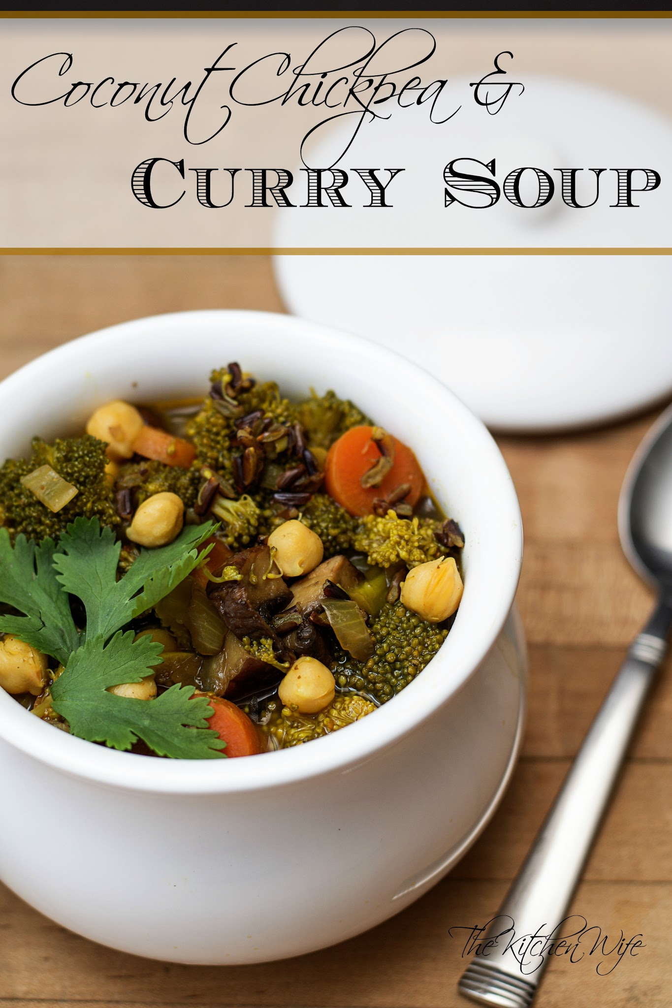 Coconut Chickpea and Curry Soup Recipe